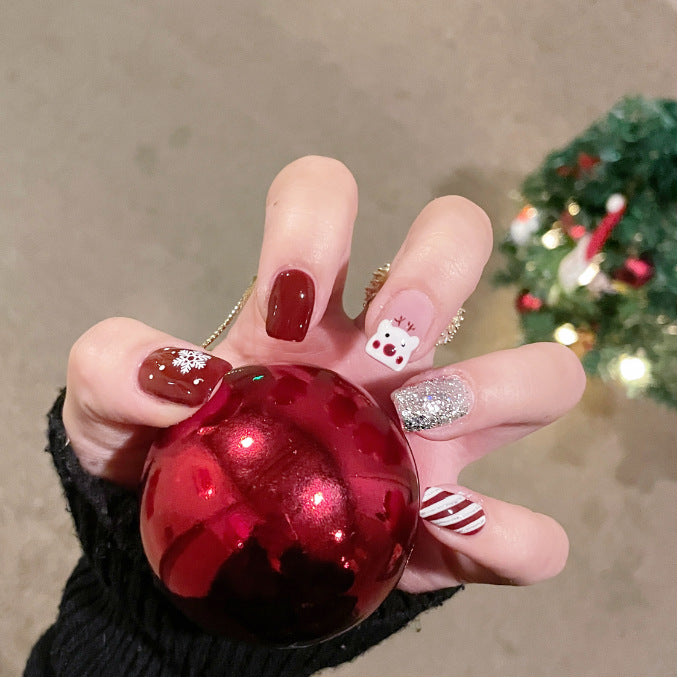 Christmas Nail Design Bowlift