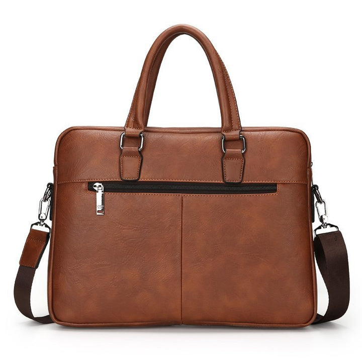 Stylish Multi-Pocket Briefcase Bowlift