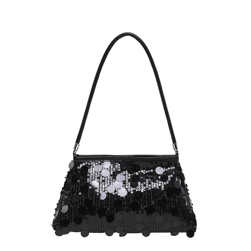 WoGlamorous Sequin Evening Shoulder Bag Bowlift