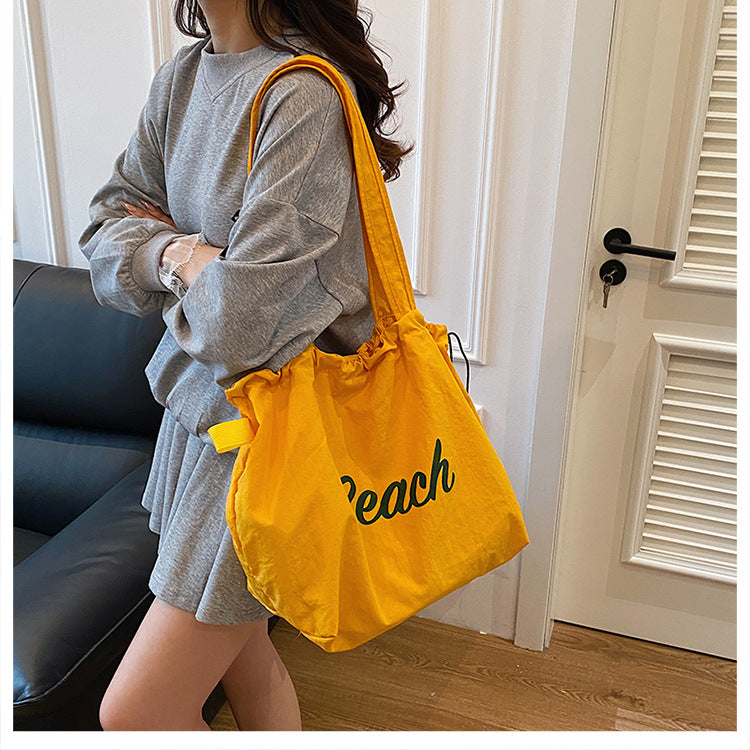 Spacious Canvas Tote Bag Bowlift