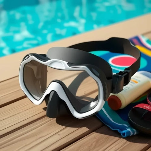 High-performance dive mask with anti-fog technology Bowlift