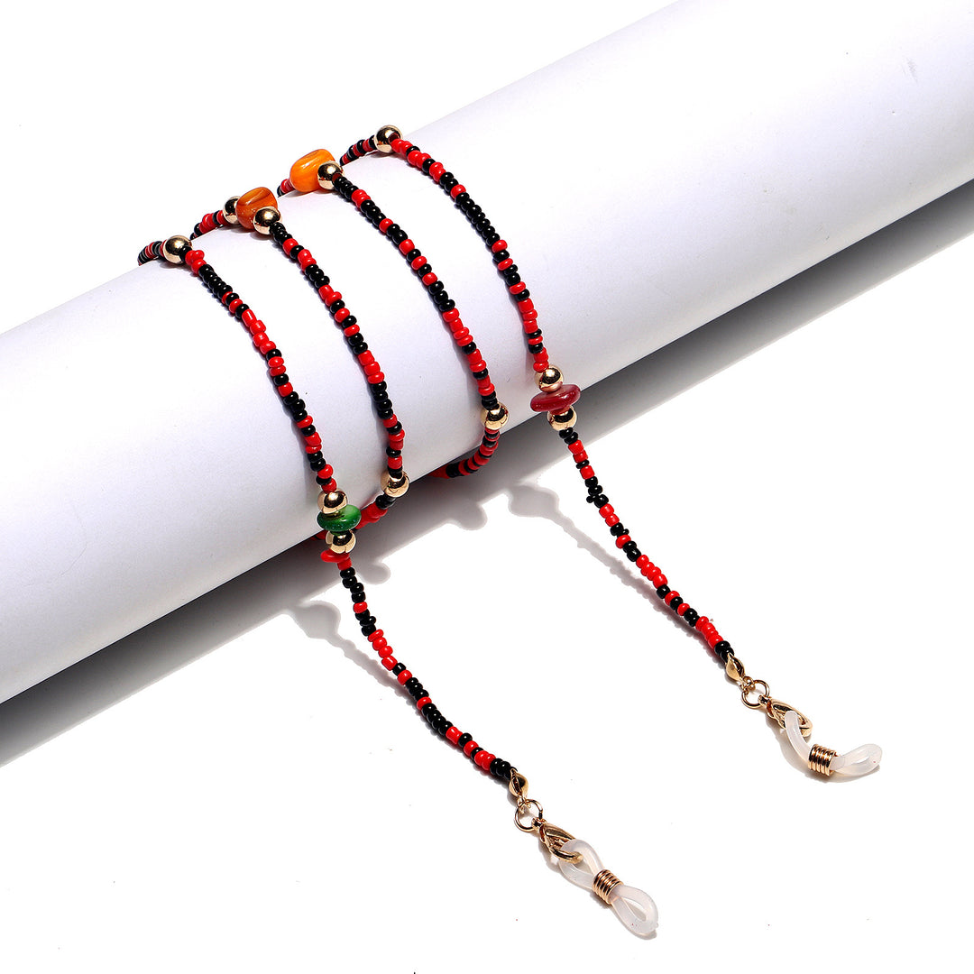 Decorative Beaded Eyewear Chain Bowlift