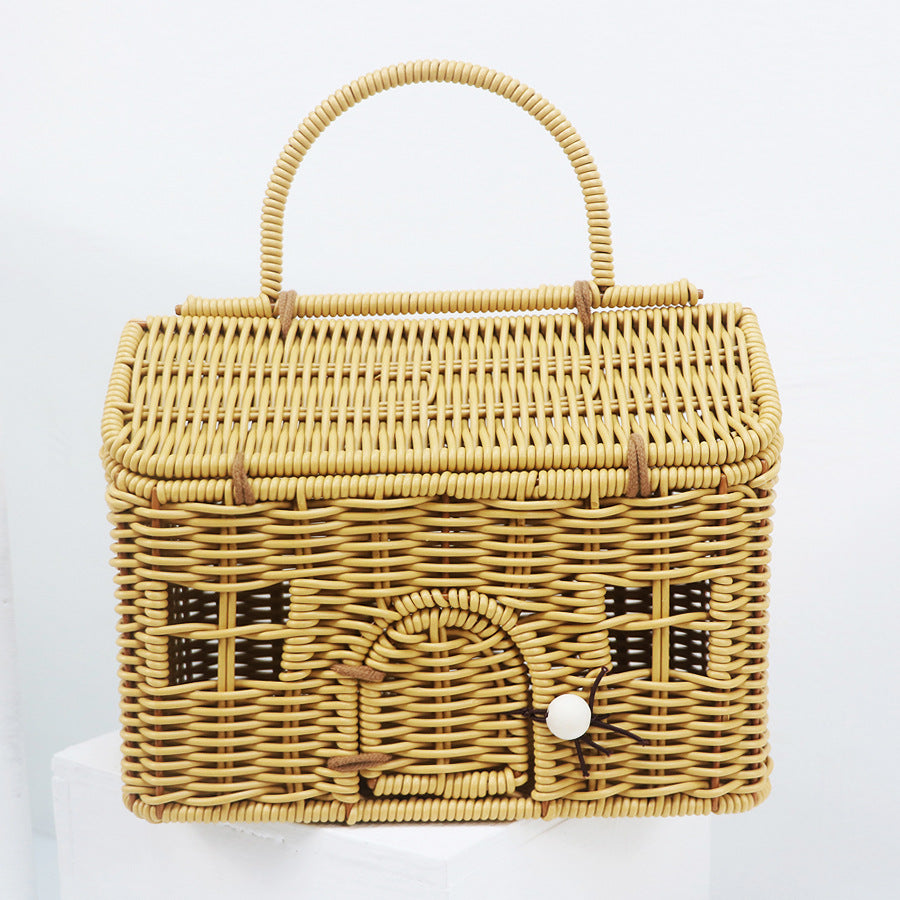 Handcrafted storage basket in the house design Bowlift
