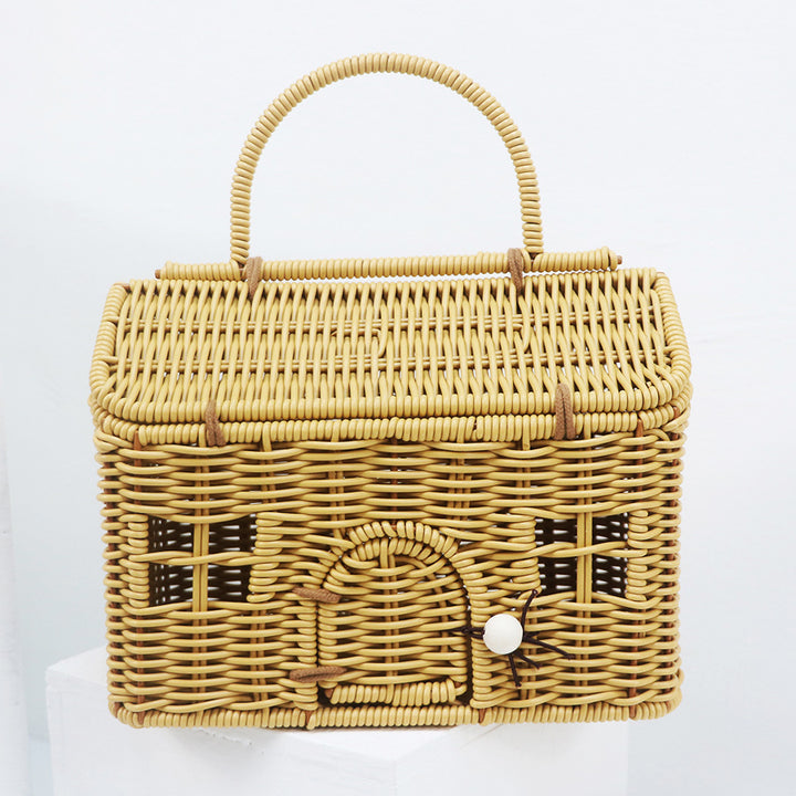 Handcrafted storage basket in the house design Bowlift