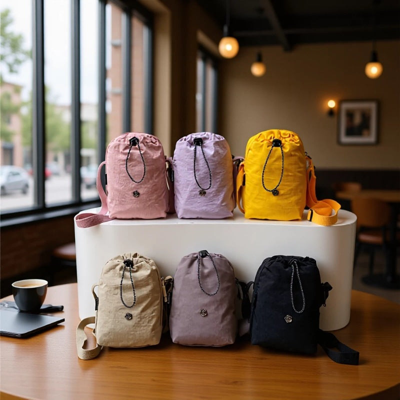 WoChic Drawstring Crossbody Bag Bowlift