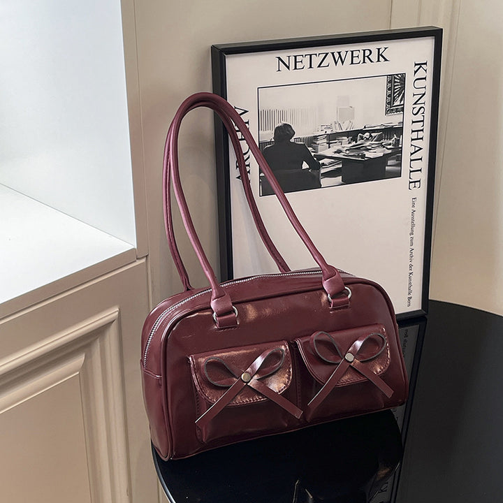 Modern Handheld Satchel Bag Bowlift