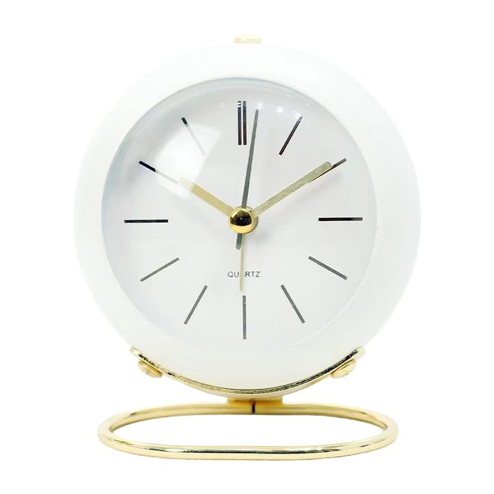 Table clock in elegant retro design Bowlift