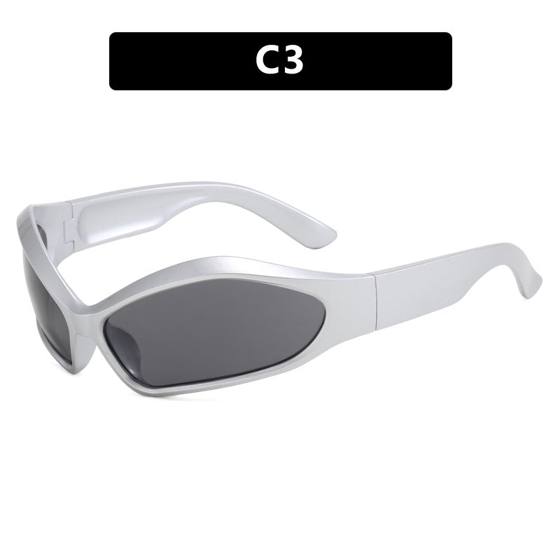 Women's sports sunglasses with ergonomic design and protective UV filter Bowlift