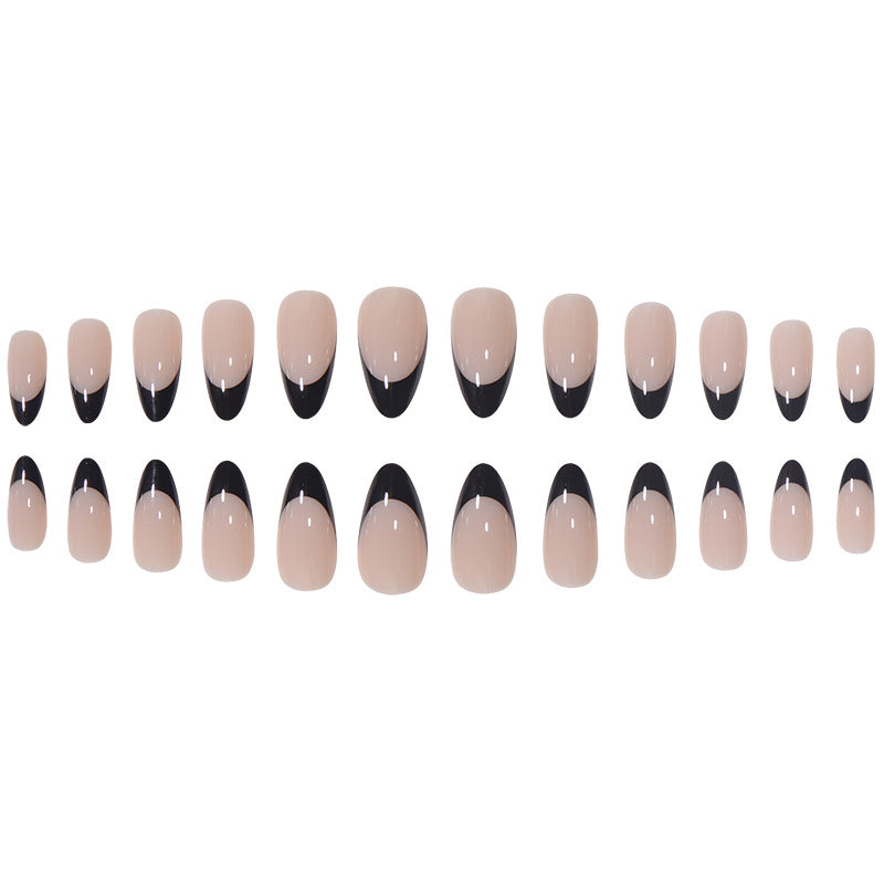 Stylish French Tip Nail Art Bowlift