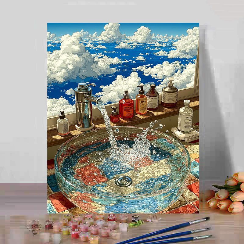 DIY Landscape Painting Kit Bowlift