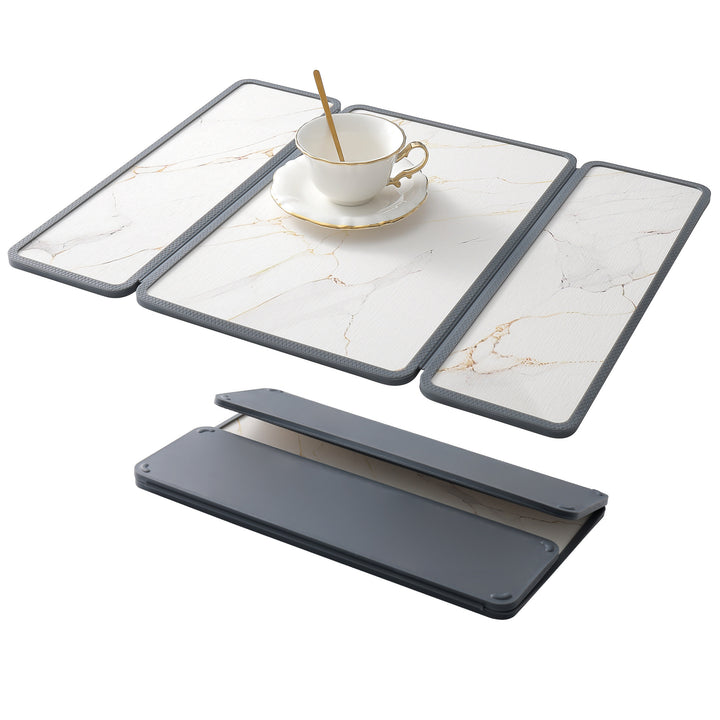Elegant Marble Design Serving Mat