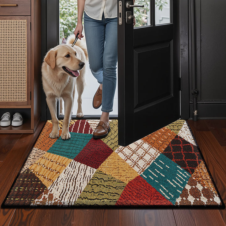 Bohemian Geometric Area Rug Bowlift