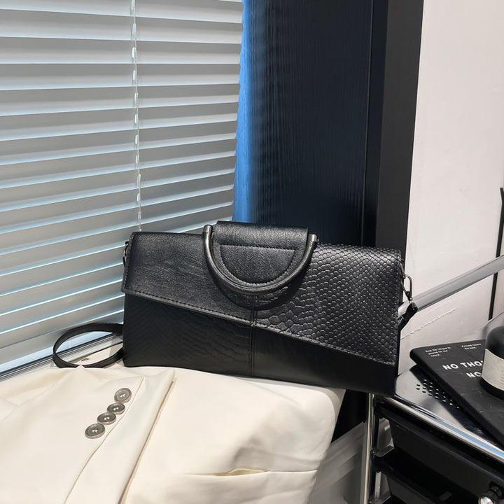 Structured Textured Clutch Bag Bowlift