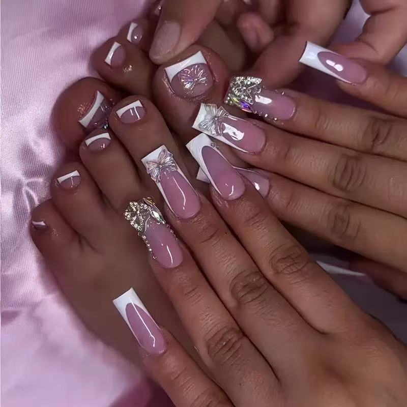 Luxury Decorative Nail Art Extensions Bowlift