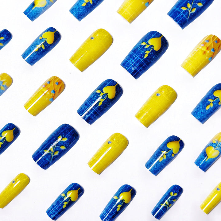 Heart-Inspired Decorative Nail Art Bowlift