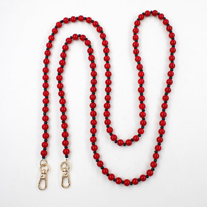 Elegant Beaded Eyewear Chain Bowlift