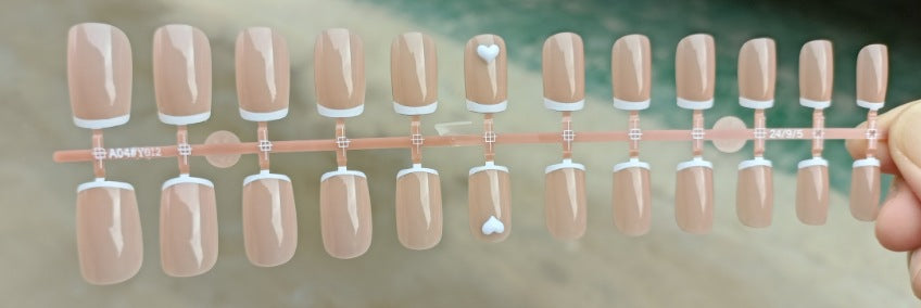 Artful Nail Art with Cute Bunny Pattern Cold Bowlift