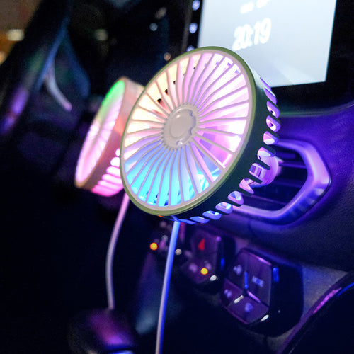Unisex Car Fan with Adjustable Holder Bowlift