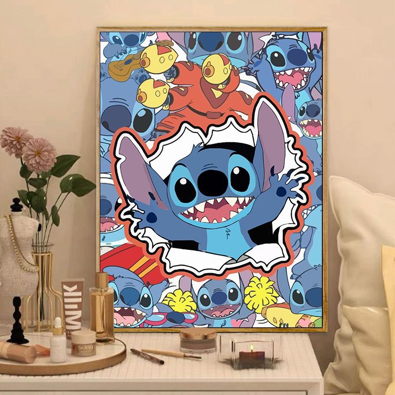 Whimsical Character Illustration Wall Art Bowlift