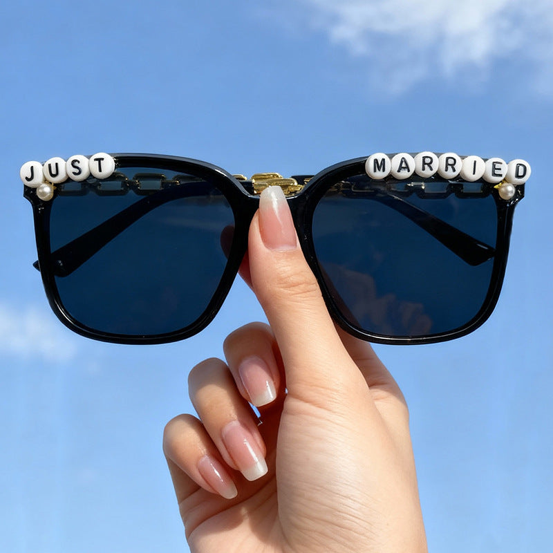 Fashionable Wedding-Themed Sunglasses Bowlift