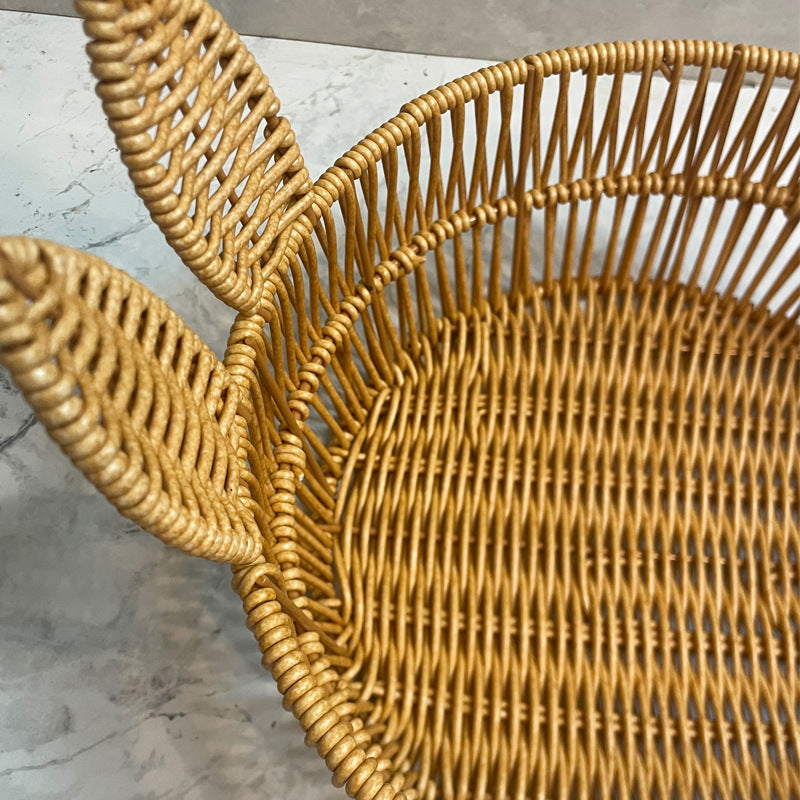 Women Decorative Basket with Ears Bowlift