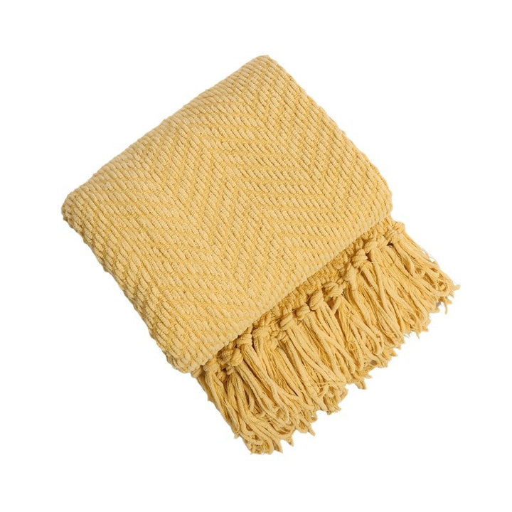Cozy Knitted Blanket