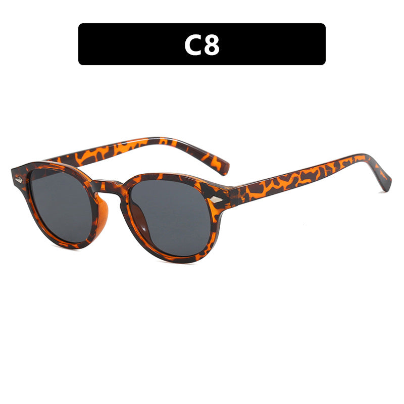 Women's round sunglasses with elegant design and UV protection Bowlift