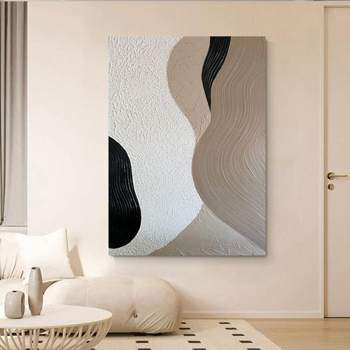 Textured Modern Abstract Wall Canvas Art
