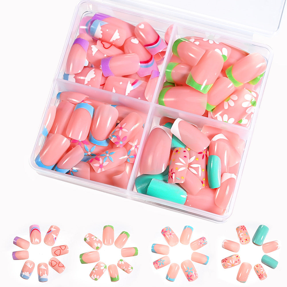 Artistic Themed Press-On Nail Collection Bowlift