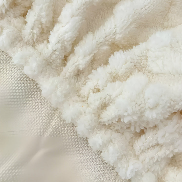 Samt-Sofa cover with diamond pattern – Soft & Luxurious | Perfect fit for any couch | Bowlift