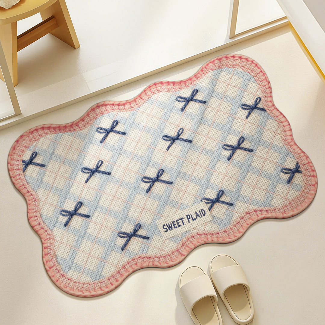 Cozy Decorative Bath Mat Bowlift