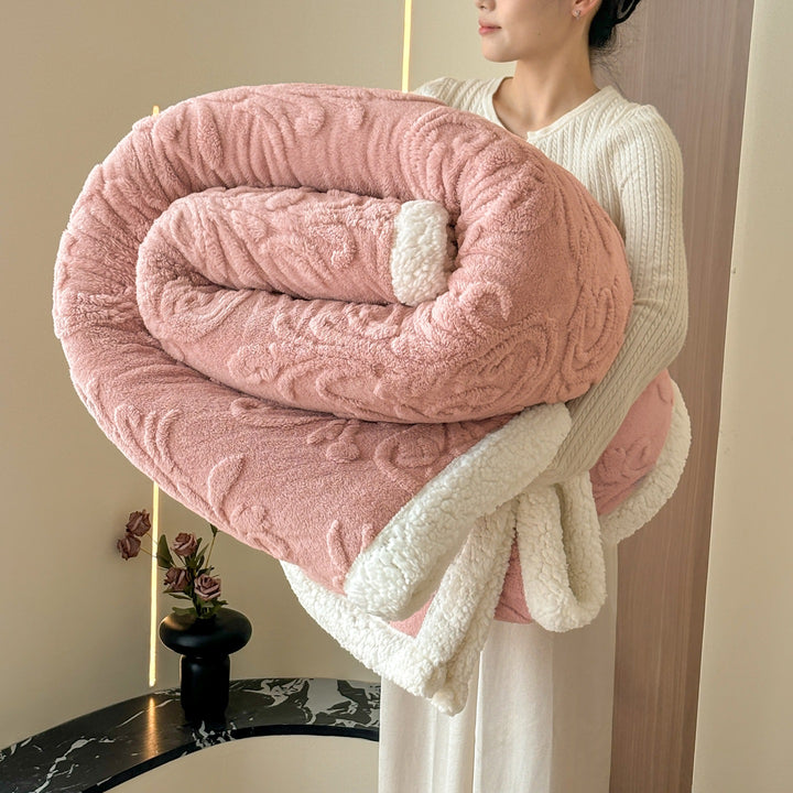 Plush Throw Blanket Bowlift