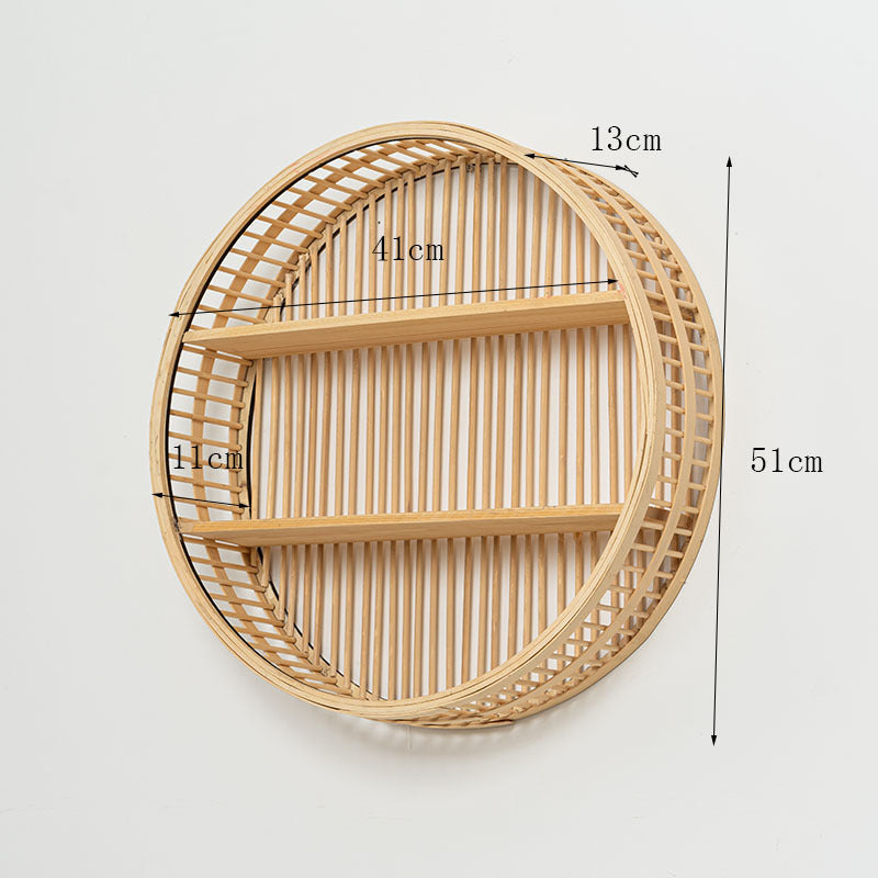 Handwoven storage basket for bathroom utensils Bowlift