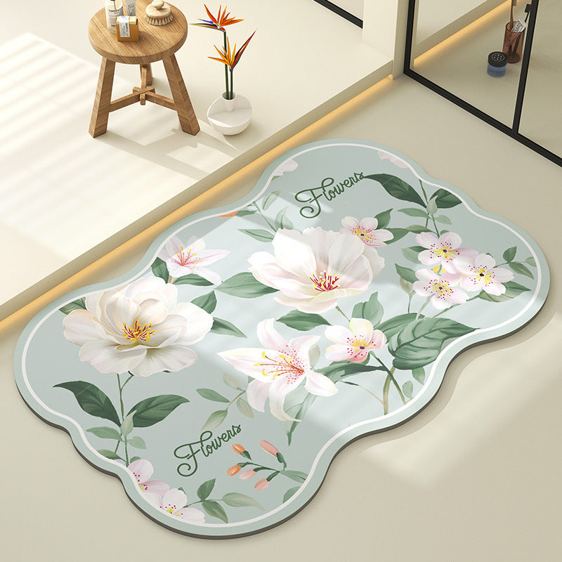 Decorative Flowers Rug