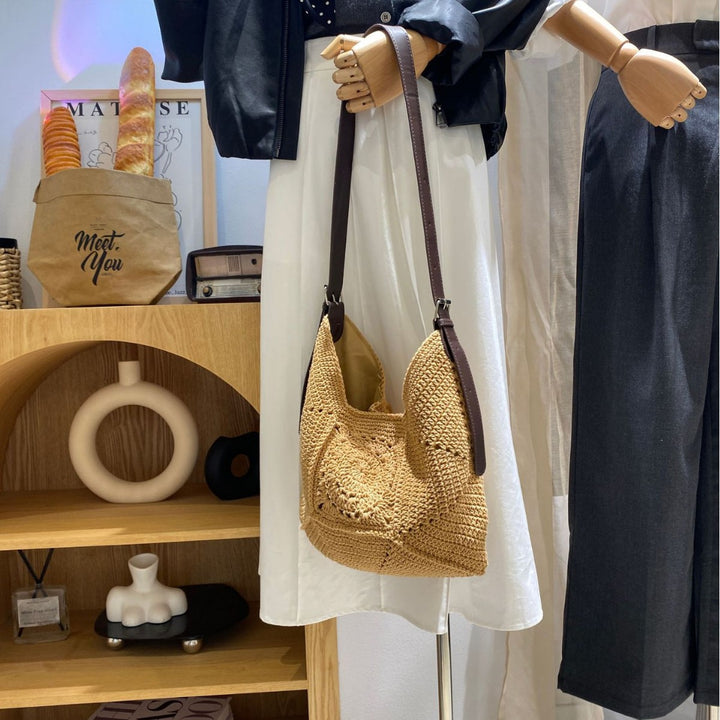 Modern Crochet Shoulder Bag Bowlift