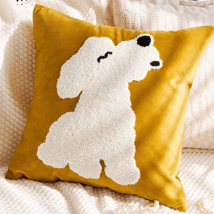 Ladies Structured Pillowcase with Elegant Striped Design Bowlift