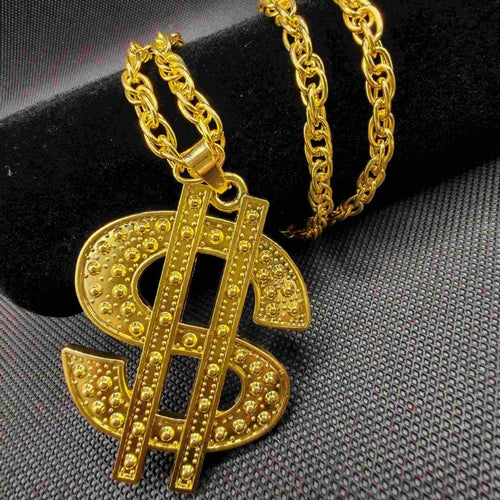 Statement Dollar Sign Necklace Bowlift