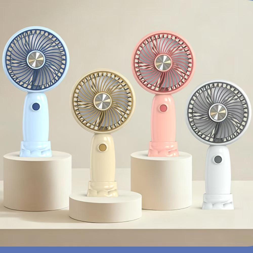 Ladies Portable Mini Fan with Cute Animal Design Bowlift