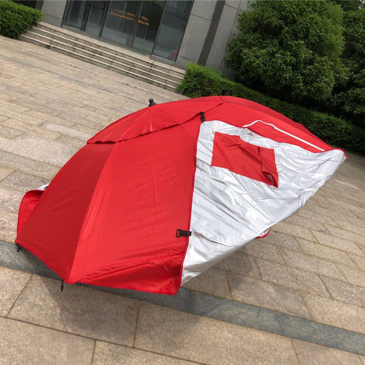 UV-repellent beach umbrella Bowlift