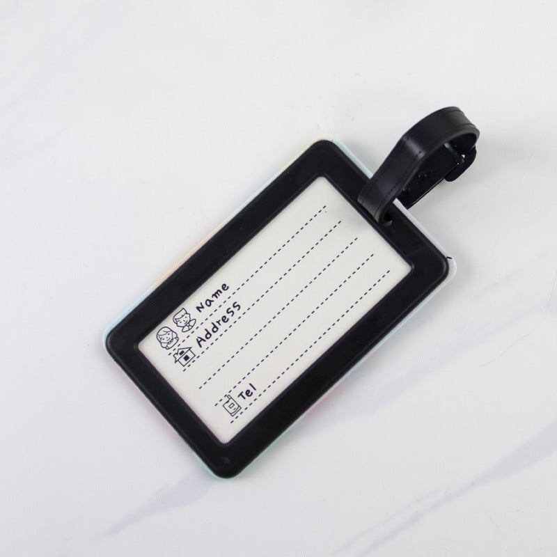 Geometric Travel Luggage Tag Bowlift