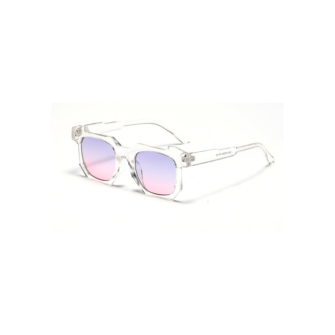 Women's fashionable transparent sunglasses with stylish gradient lenses Bowlift