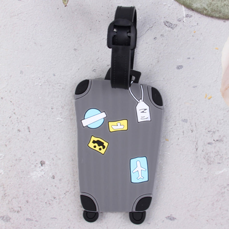 Playful Luggage Identifier Bowlift