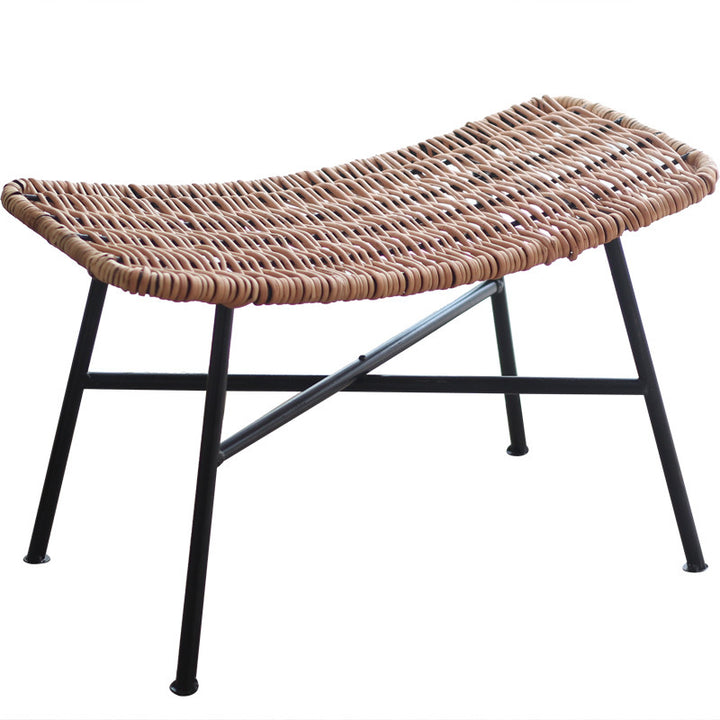 Modern Stool made of woven rattan Bowlift