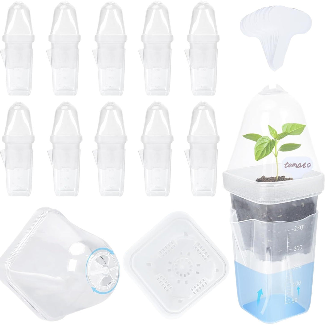 Self-Watering Seed Starting Pot Set Bowlift
