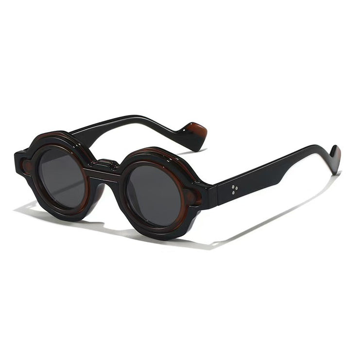 Ladies fashionable sunglasses with unique round design Bowlift