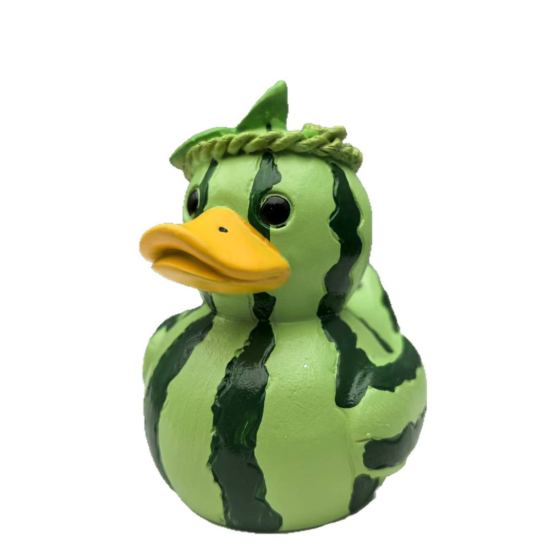 Funny rubber duck with strawberry design Bowlift
