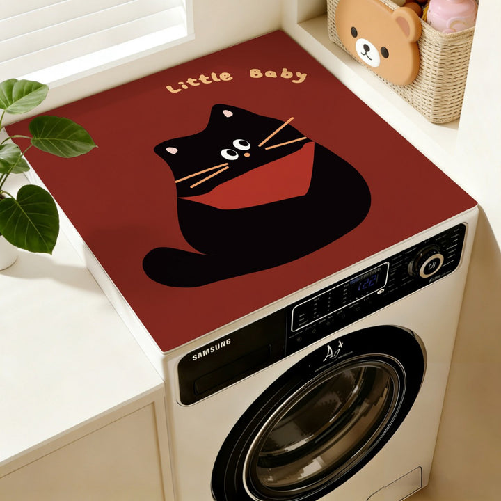 Decorative Laundry Appliance Mat