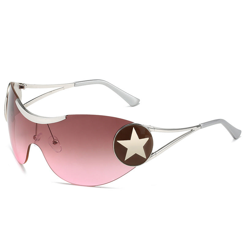 Futuristic Visor Shield Sunglasses Bowlift