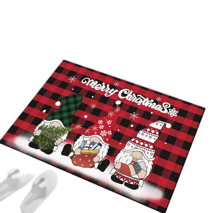 Festive Christmas-Themed Bath Mat Bowlift