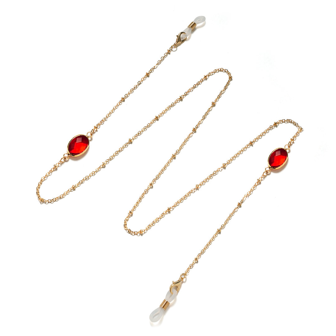 Elegant Gemstone-Embellished Eyewear Holder Bowlift